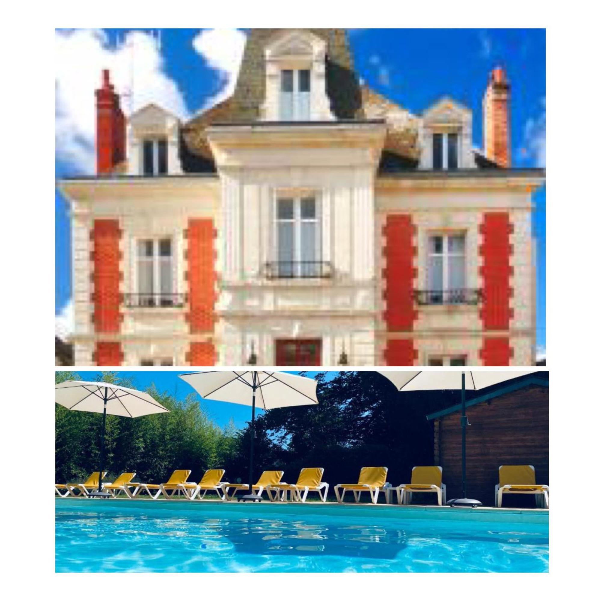 Manoir Du Parc (Adults Only) Hotel Amboise Exterior foto